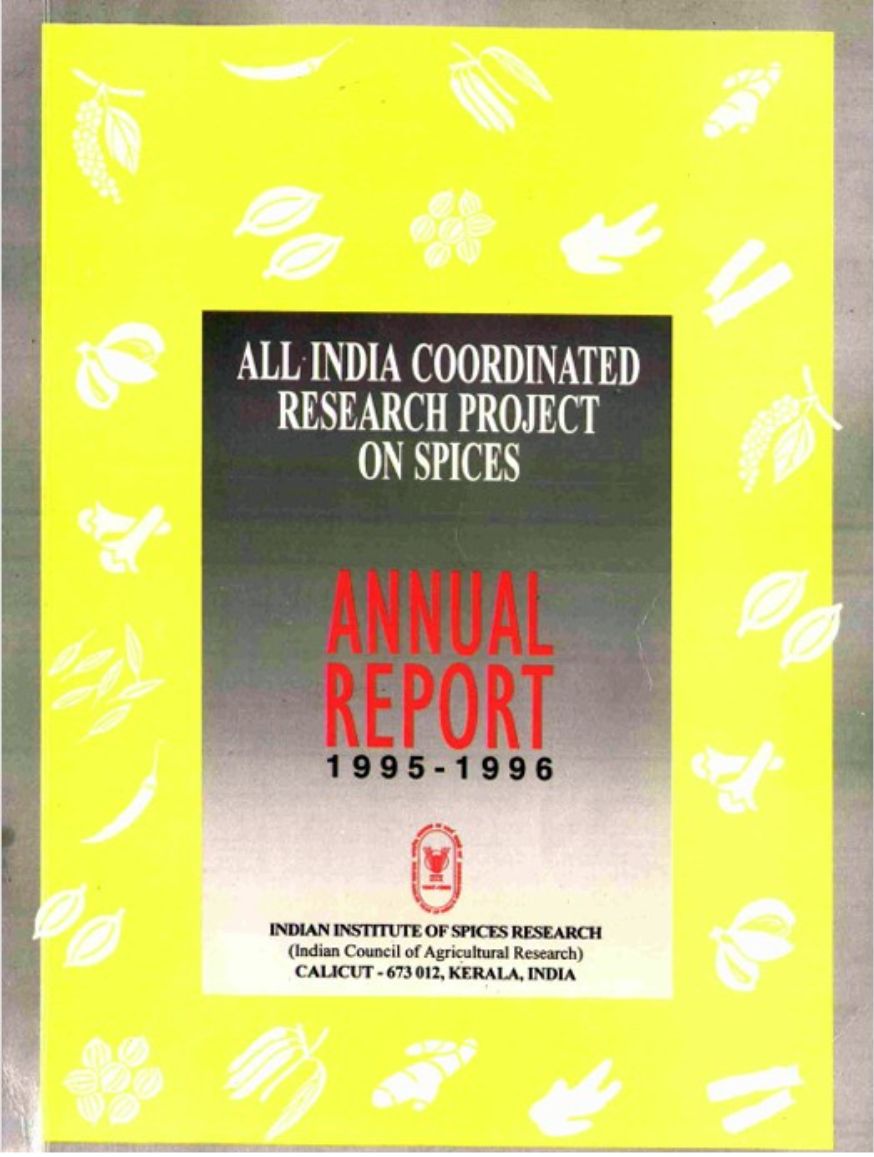 Annual Report 1995 Cover