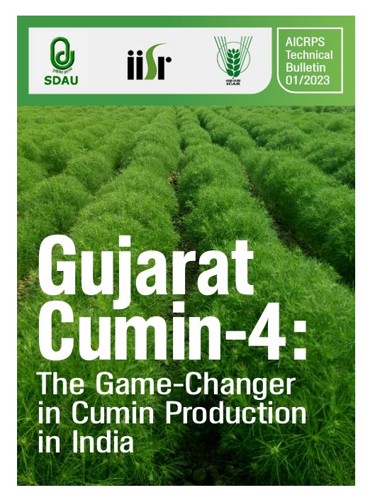 Impact of Cumin Variety GC-4 Cover
