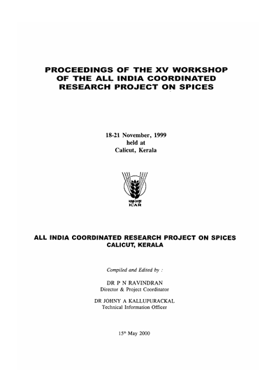 Proceedings 1999 Cover